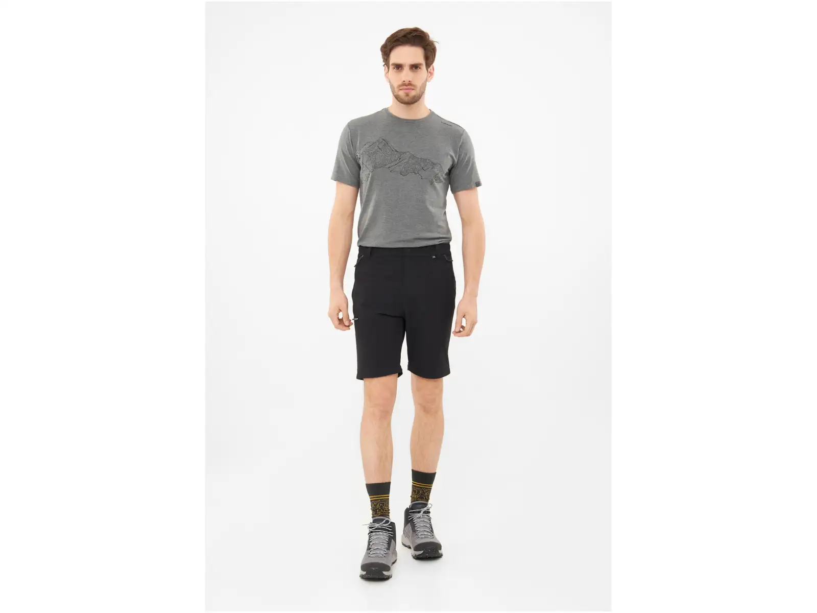 Viking Rocklyn 2in1 men's pants black