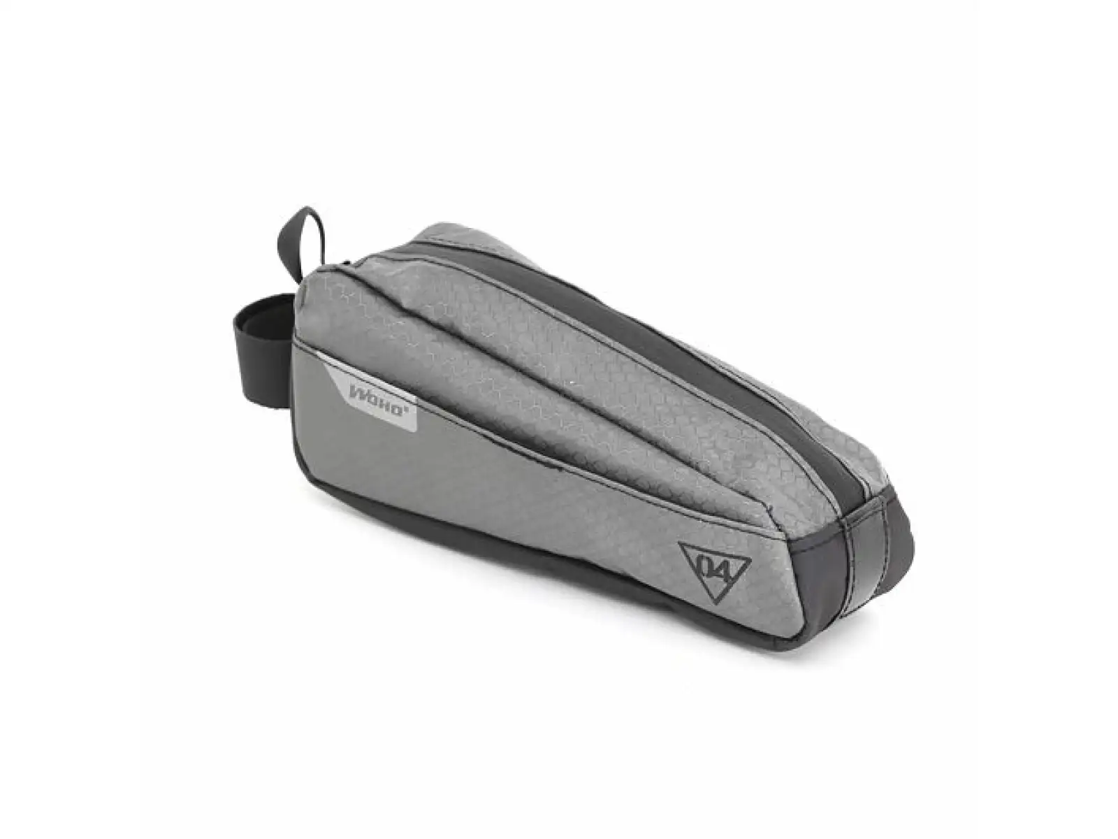 Woho X-Touring Top-Tube frame bag 850 ml Honeycomb Iron gray