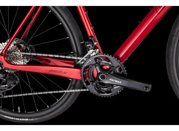 4Ever Grizzly Race gravel bike Flame red