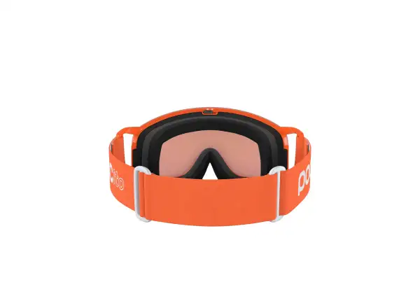 POC POCito Nexal kids ski goggles Fluorescent Orange/Partly Sunny Light Orange