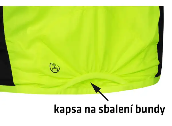 Etape Bora 2.0 men's jacket fluo yellow