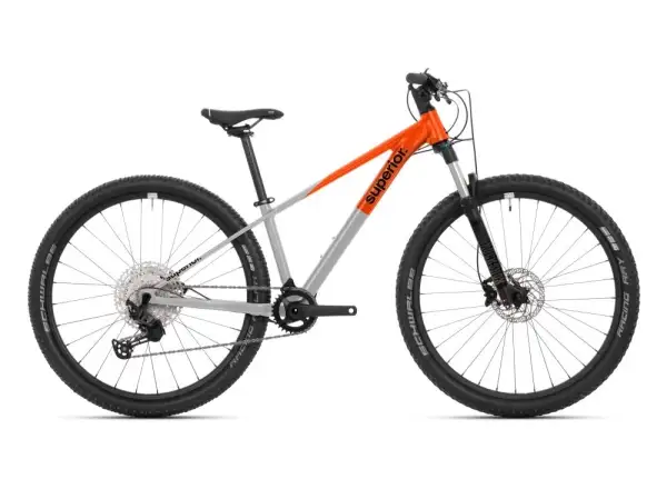 Superior Team 27.3 children's mountain bike Gloss Grey/Red