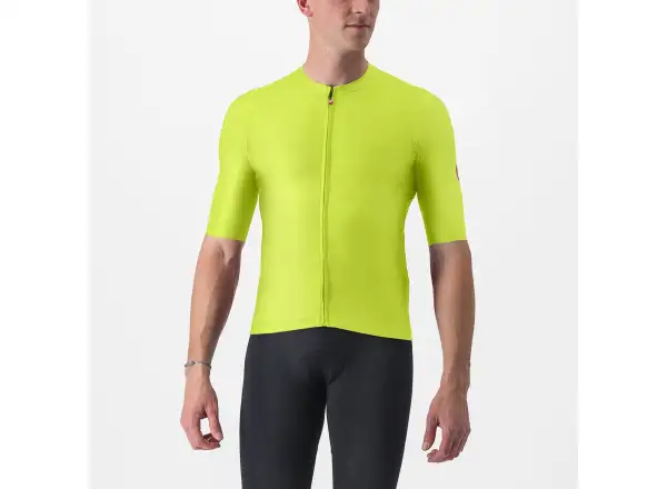 Castelli Aero Race 6.0 men's jersey short sleeve Electric Lime