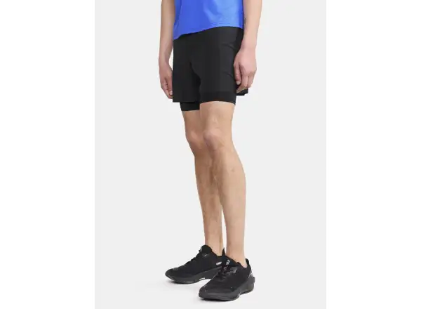 Craft Pro Trail men's running shorts black