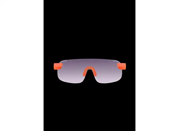 POC Elicit sunglasses Fluorescent Orange Translucent/Clarity Road/Partly Sunny Gold