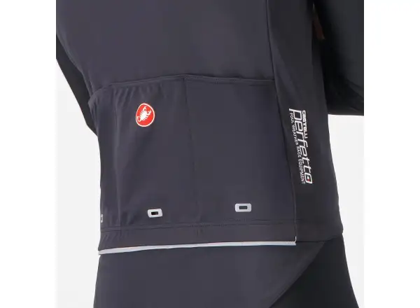 Castelli Perfetto RoS 3 Jacket men's jacket Light Black/Silver Reflex