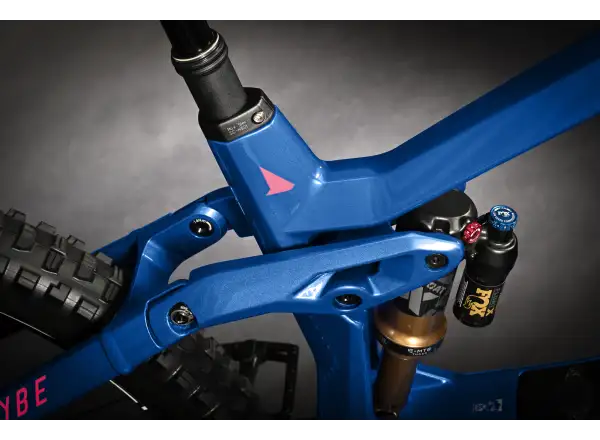 Haibike Hybe 11 Blue/Magenta/Pink full suspension e-bike