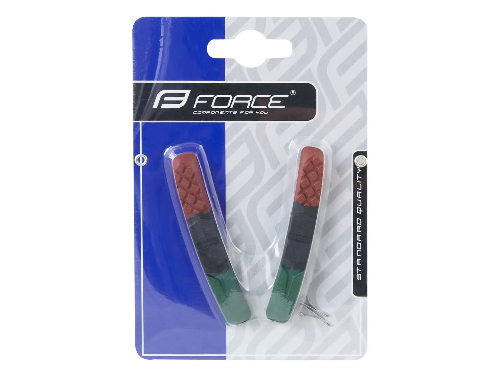 Force brake pads replacement V green/black/brown