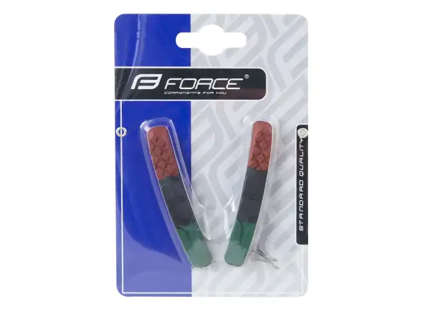 Force brake pads replacement V green/black/brown