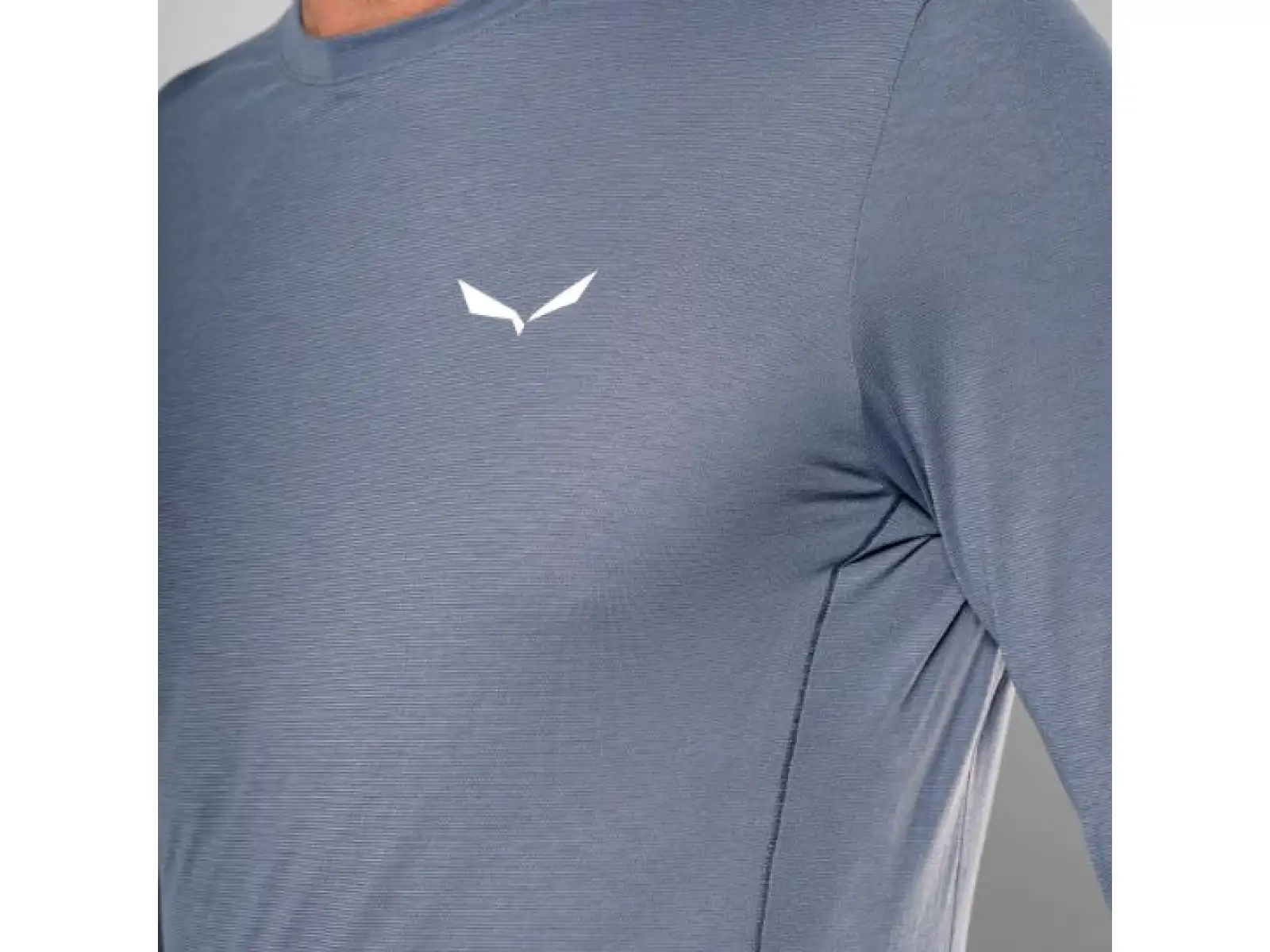 Salewa Puez Dry men's long sleeve shirt Java Blue