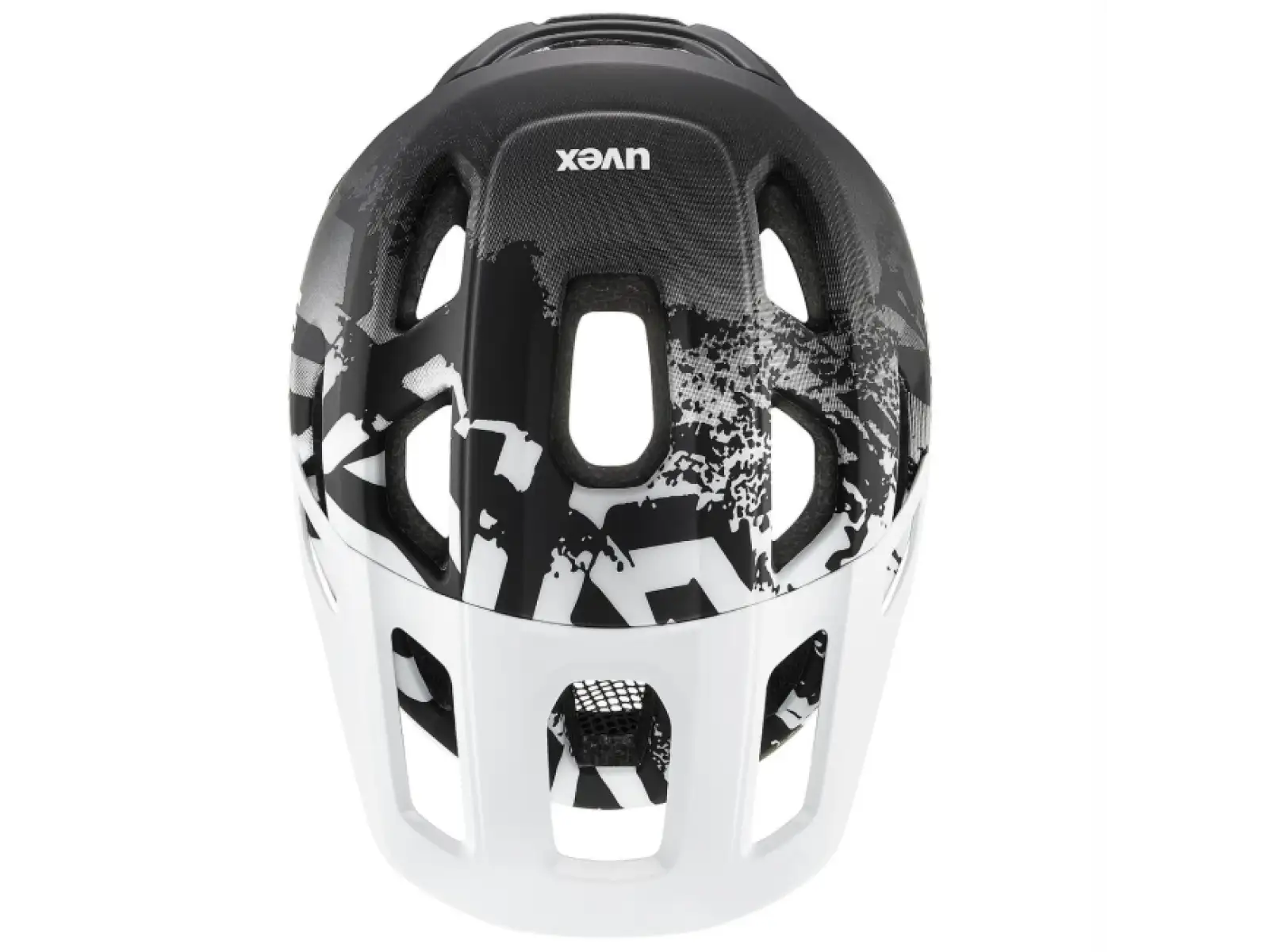 Uvex React Jr. children's helmet White/Black Matt