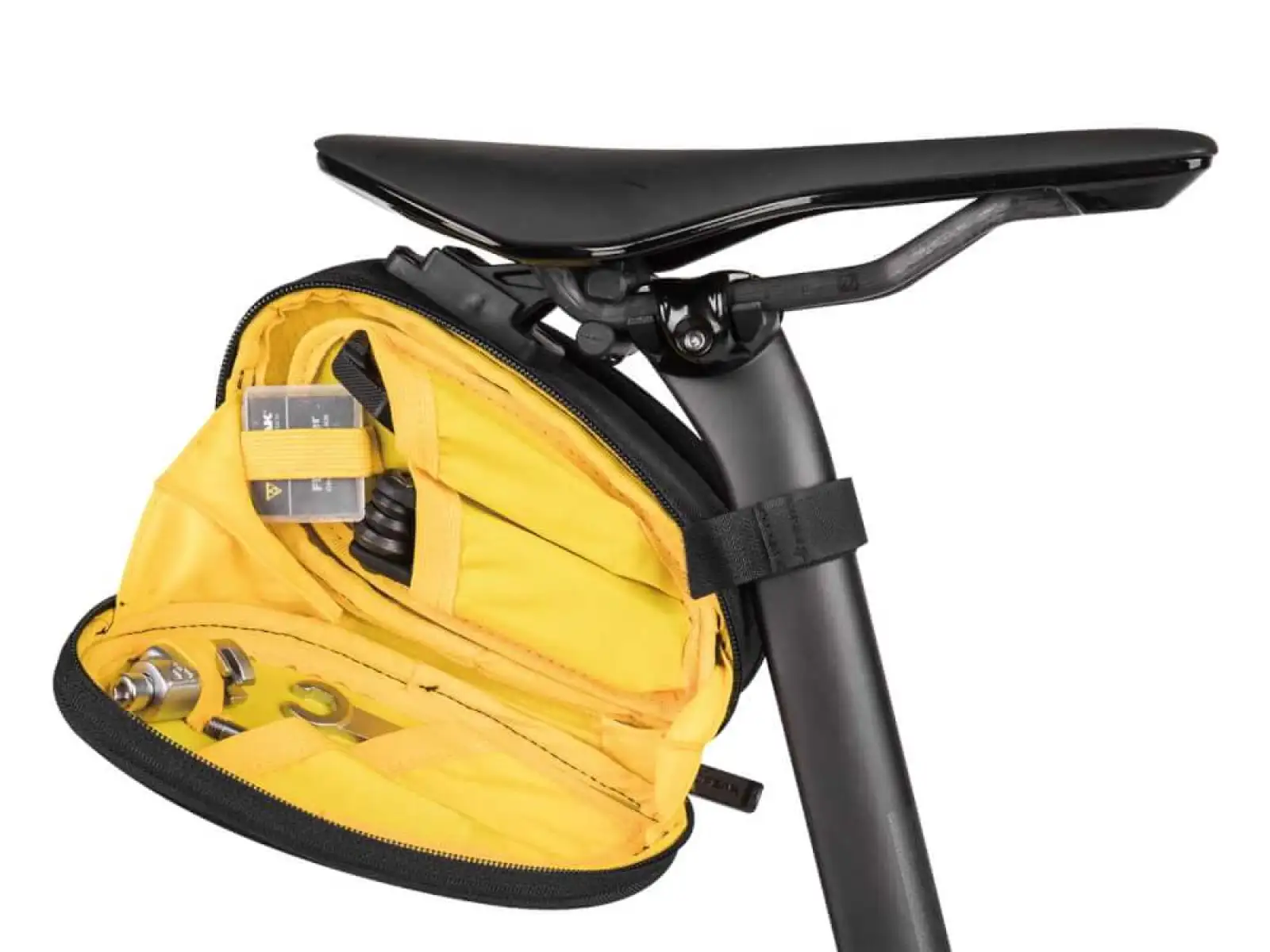 Topeak Sidekick STW Wedge Pack saddle bag 0.6 l Black + tool 13 functions
