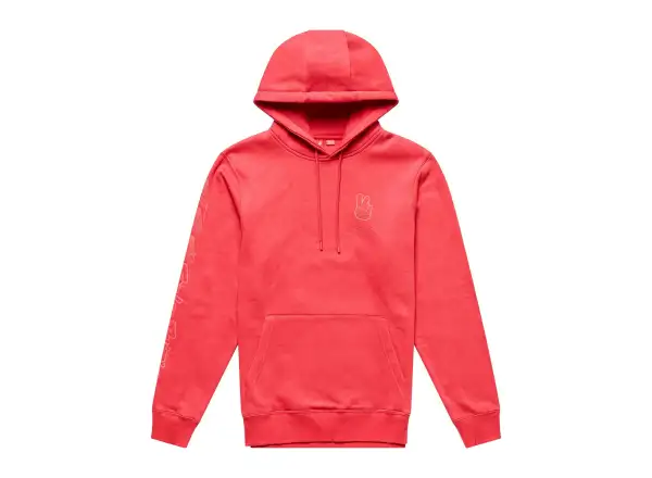 Troy Lee Designs Peace Out men's hoodie Scarlet