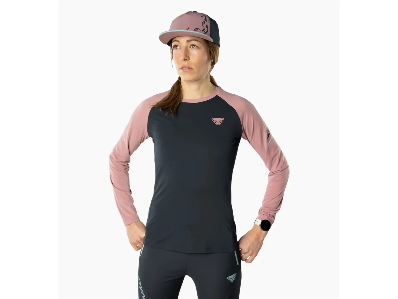Dynafit Alpine Pro women's shirt long sleeve Blueberry/Mokarosa