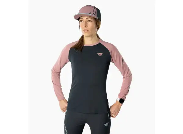 Dynafit Alpine Pro women's shirt long sleeve Blueberry/Mokarosa