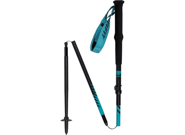 Dynafit Ultra running foldable poles Storm Blue