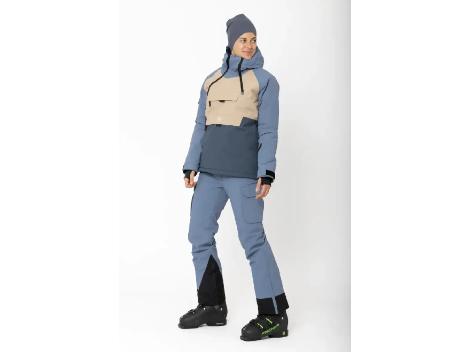 2117 of Sweden Krasse women's ski pants Dusty Blue