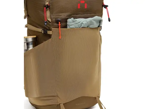 Haglöfs Magma Rolltop 40 WR backpack Teak Brown/Oak Brown 40l