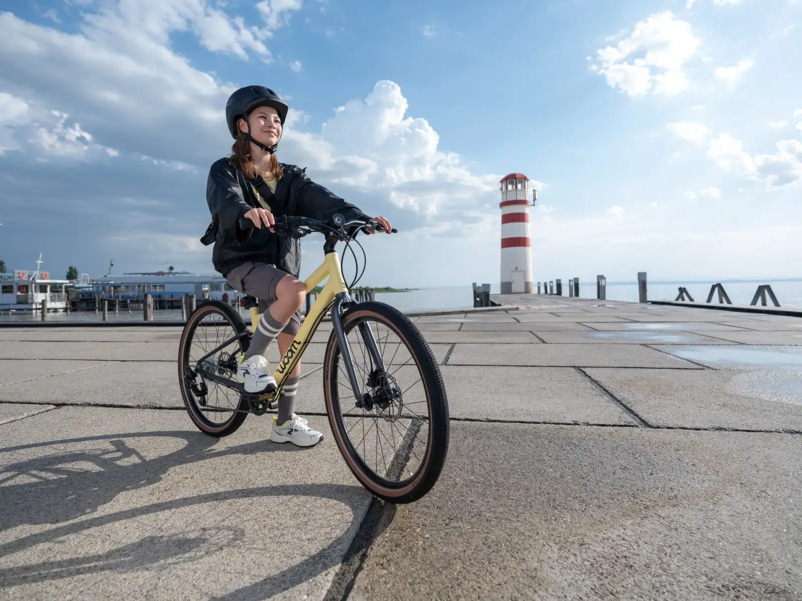 Woom 4 EXPLORE children's bike mellow yellow