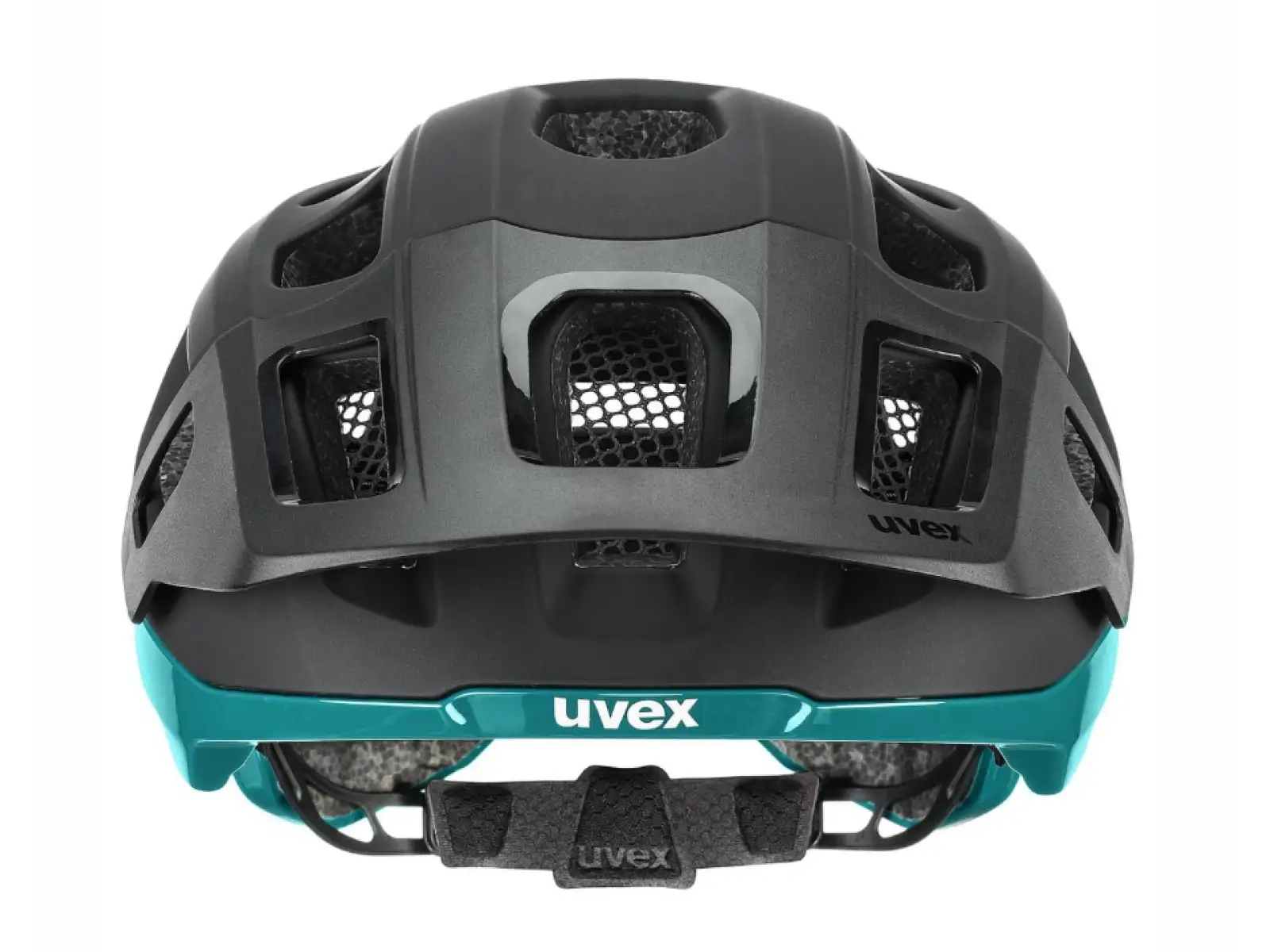 Uvex React MTB helmet Black/Teal Matt