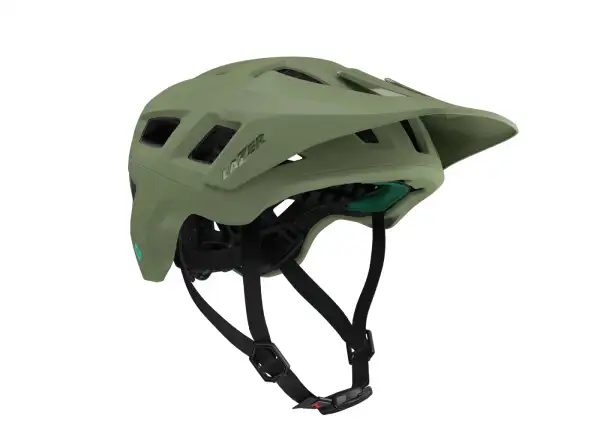 Lazer Coyote KinetiCore helmet matte green