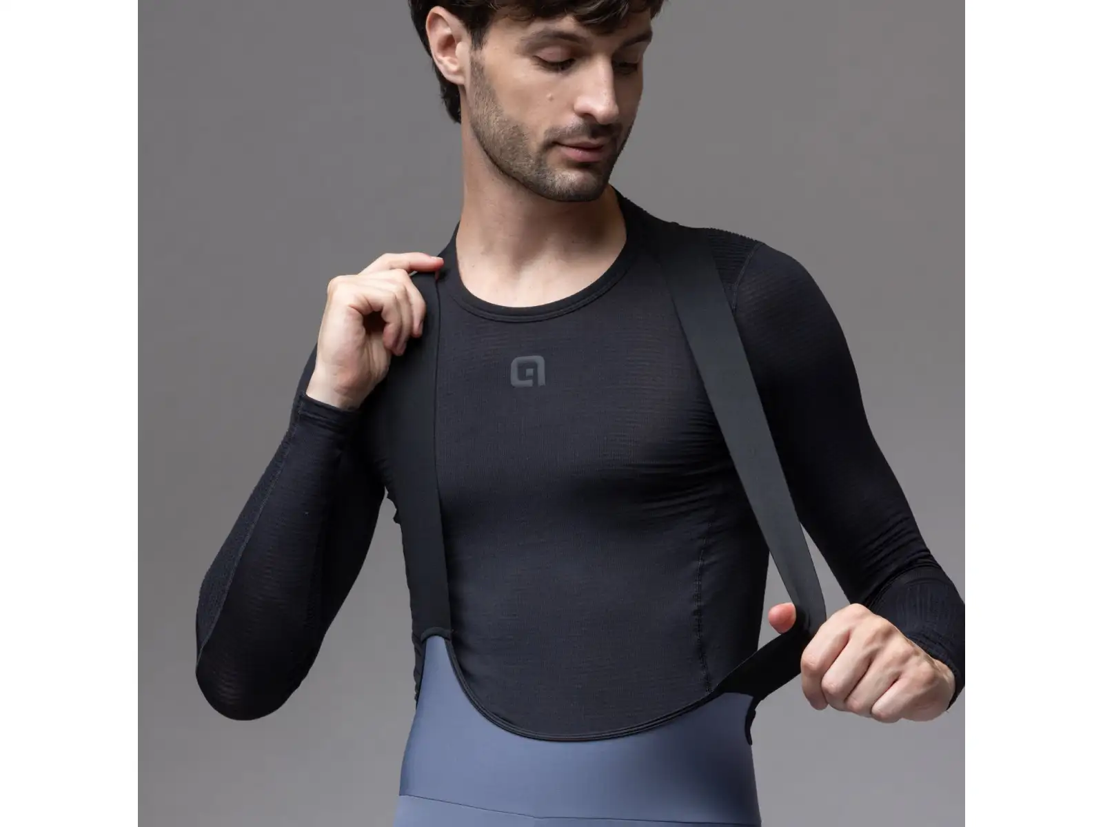 Alé Off Road - Gravel Stones Cargo 2.0 men's winter cycling pants Steel