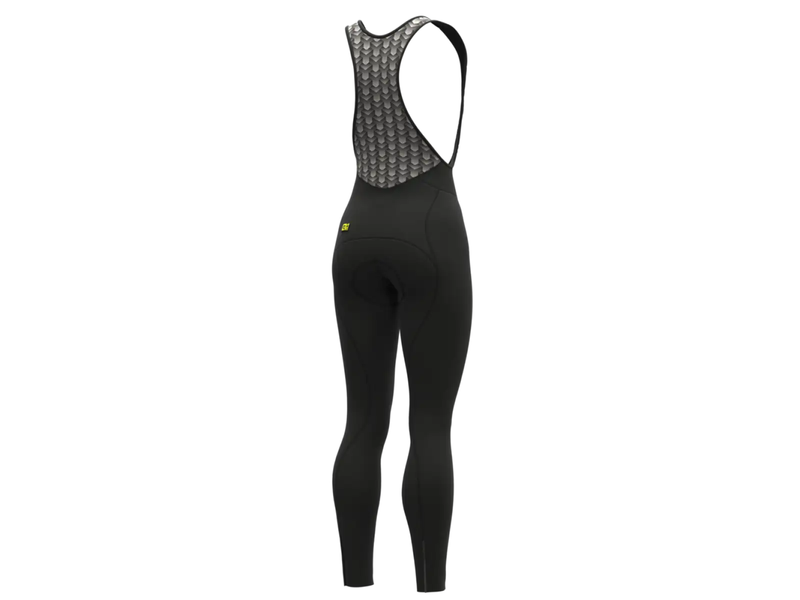 Alé Solid Essential women's winter bib tights Black