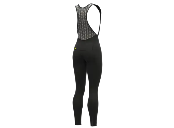 Alé Solid Essential women's winter bib tights Black