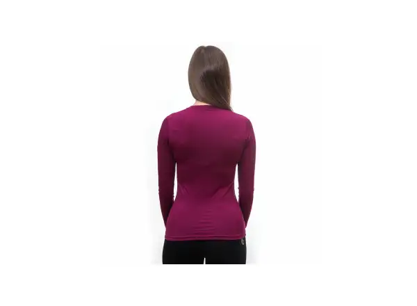 Sensor Merino Active women's shirt long sleeve Lilla