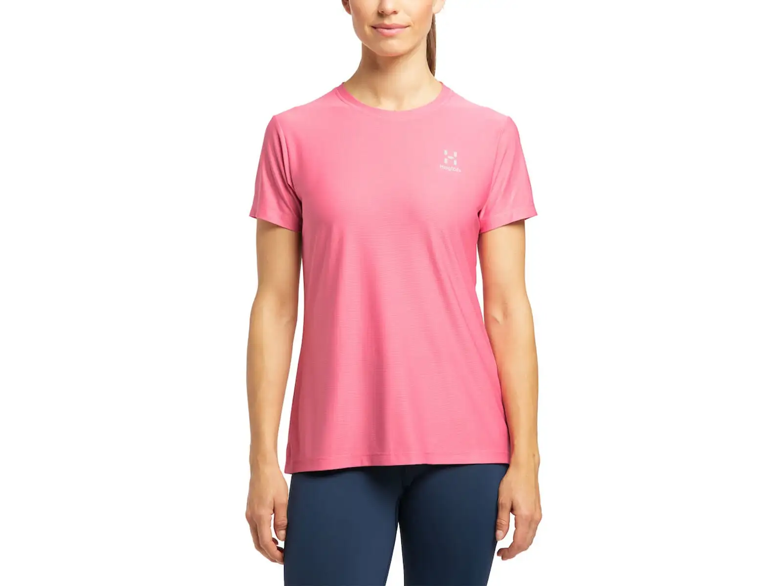 Haglöfs L.I.M Tech women's shirt short sleeve pink