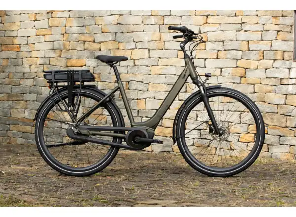 Superior eMOVE 6.3 city e-bike Matte Dark Green