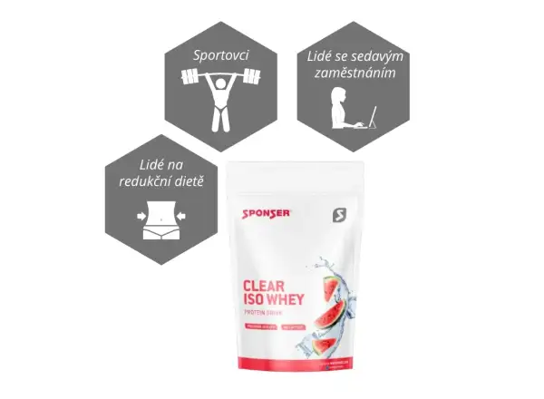 Sponser Clear Iso Whey protein isolate 450 g