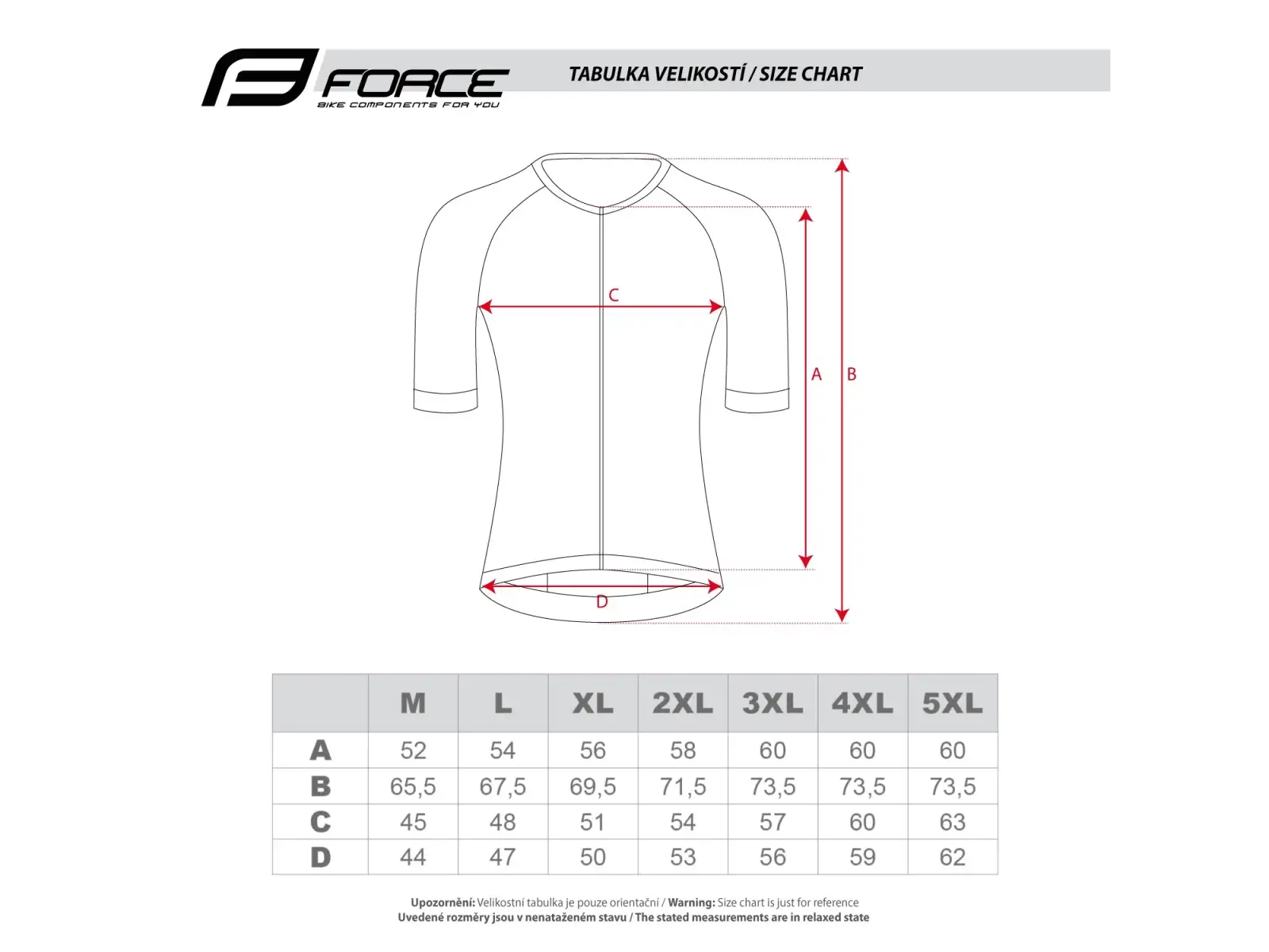 Force Sway men's jersey short sleeve Fluo