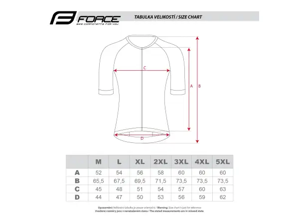 Force Sway men's jersey short sleeve Fluo