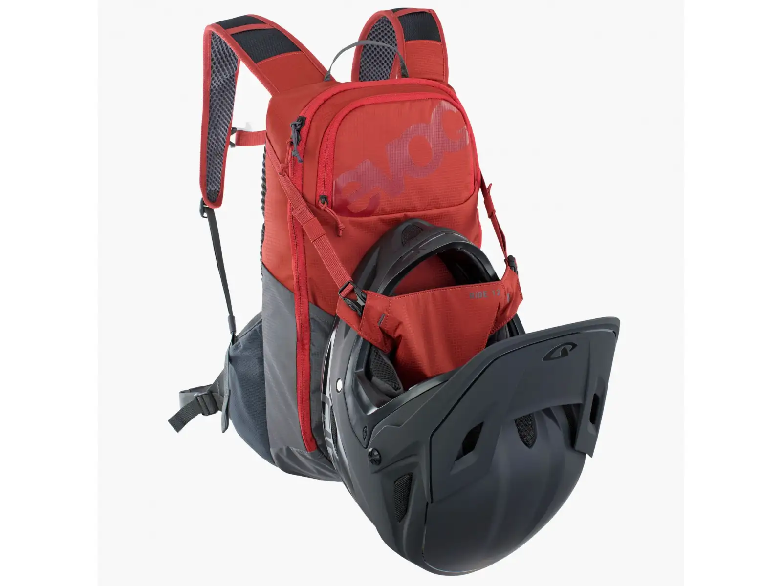 Evoc Ride 12 backpack 12 l chili red/carbon grey