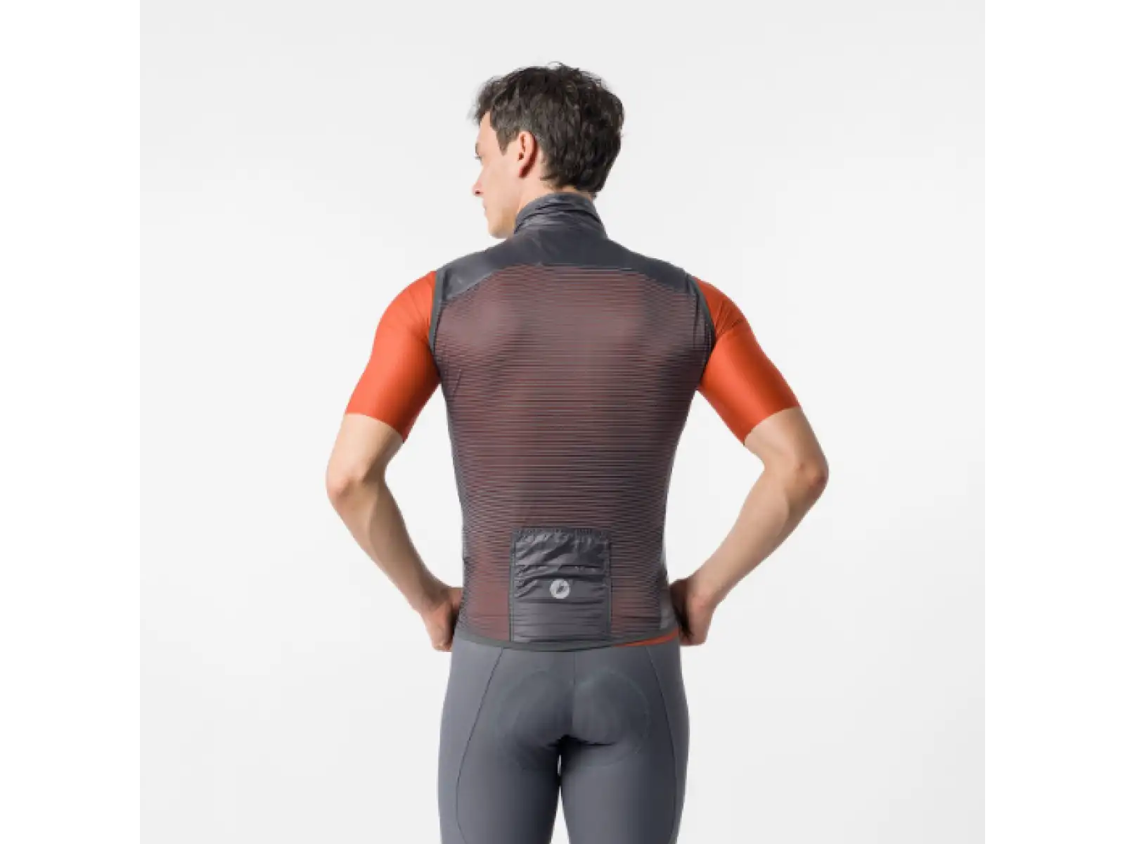 Castelli Aria 2 men's vest Dark Gray
