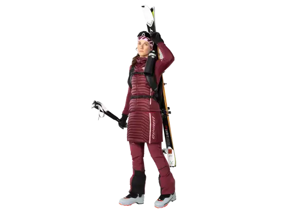 Dynafit Speed Insulation women's skirt Burgundy