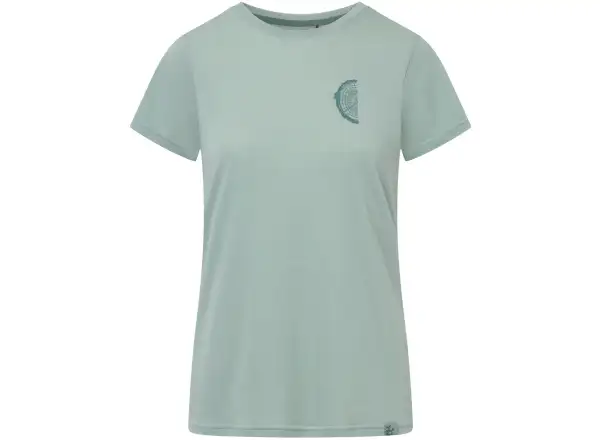 Viking Rune Bamboo women's t-shirt green-turquise