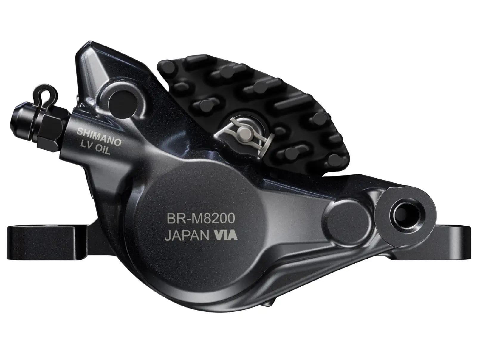 Shimano Deore XT BR-M8200+BL-M8200 front disc brake pads metal with cooling