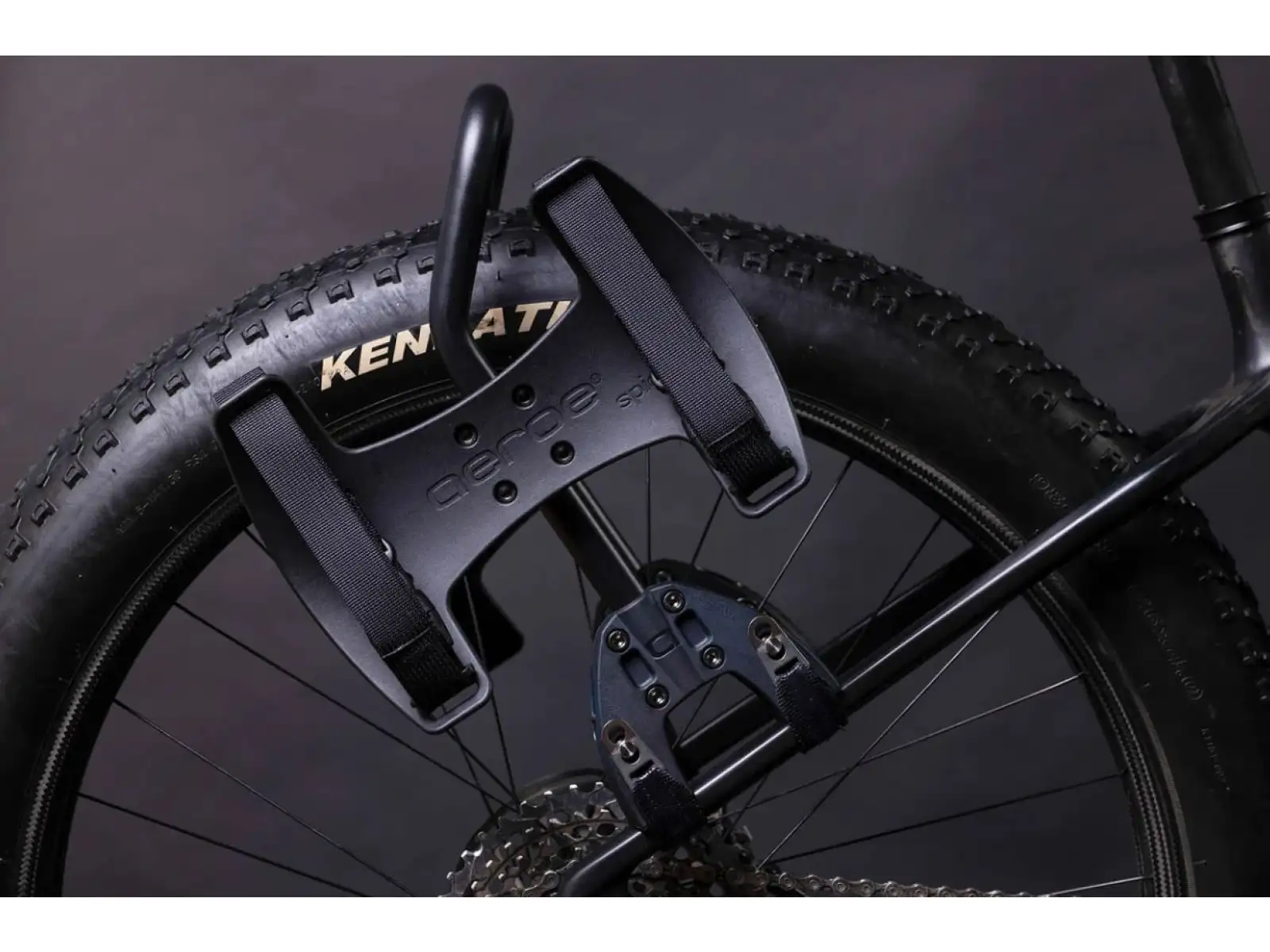 Aeroe Spider Fat Rear Rack black