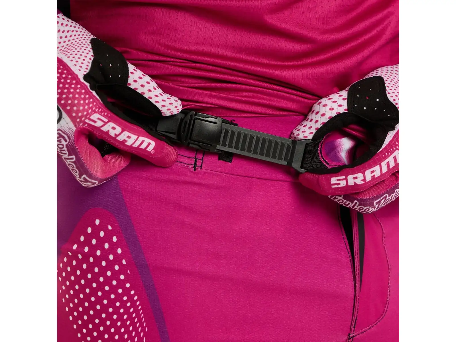 Troy Lee Designs x SRAM Sprint men's pants Radioscape Fuchsia