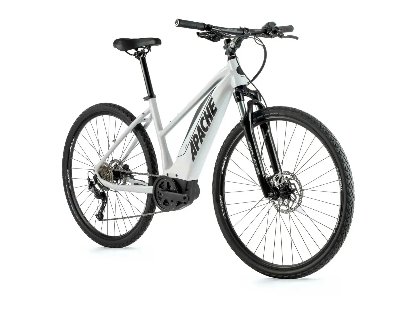 Apache Matta 3 Bosch women's cross e-bike white