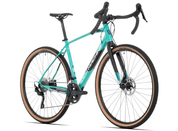 Rock Machine GravelRide 500 gloss light slate/black/silver gravel bike