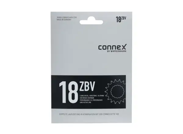 Connex sprocket for Bosch singlespeed 18 teeth