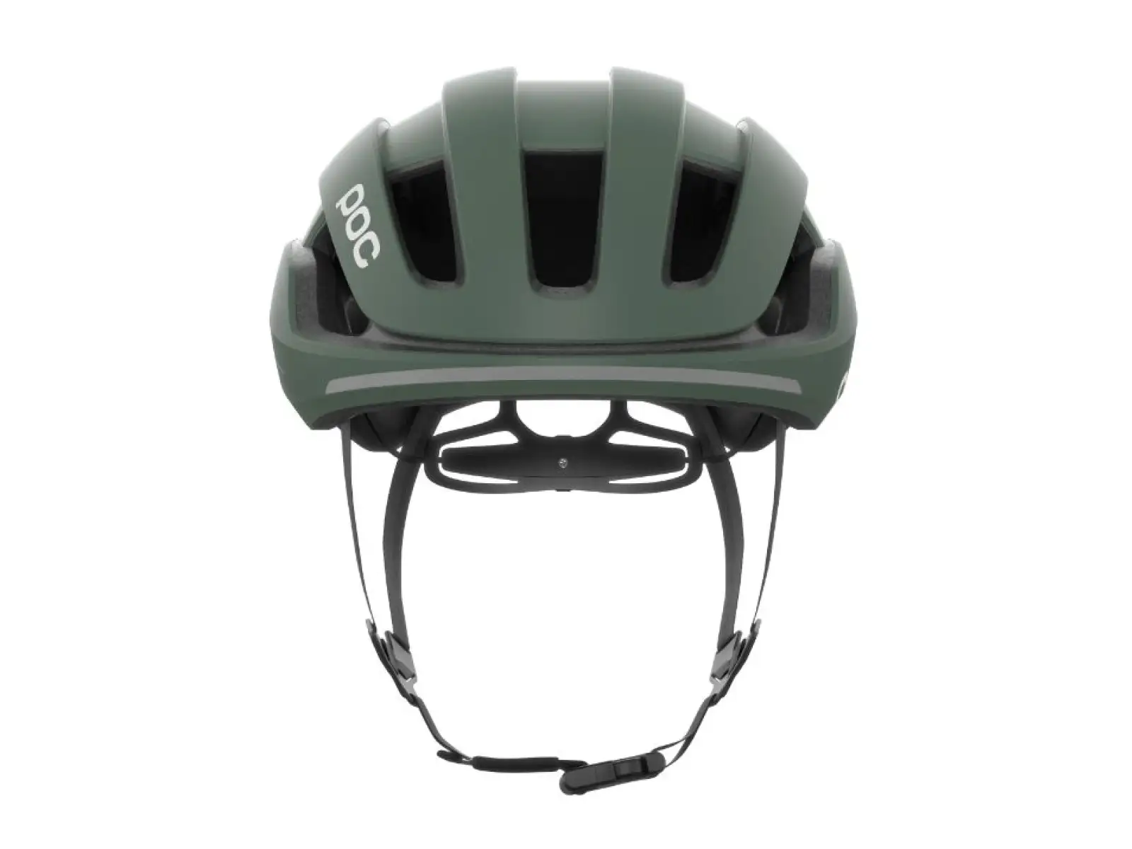 POC Omne Beacon MIPS cycling helmet Fluorescent Orange AVIP/Epidote Green Matt