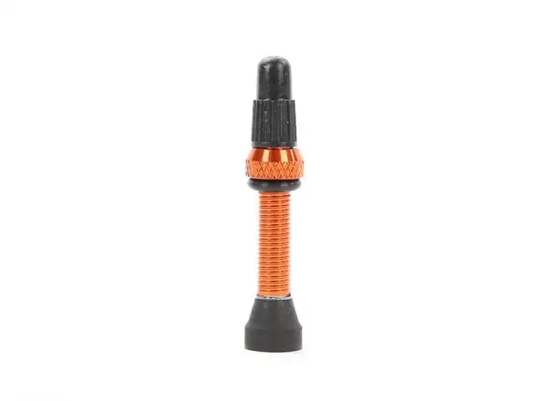 Tune Valve 35 mm tubeless valve 2pcs orange