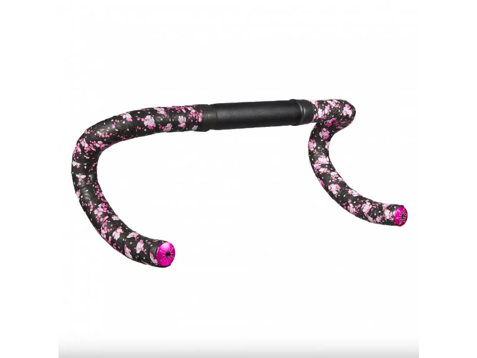 Supacaz Super Sticky Kush Classic handlebar tape Sakura/Pink plugs