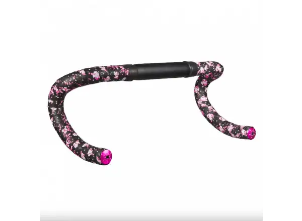 Supacaz Super Sticky Kush Classic handlebar tape Sakura/Pink plugs