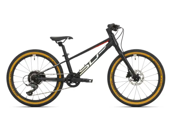 Superior Team 20 Matte Black/Hologram Chrome/Team Red children's mountain bike