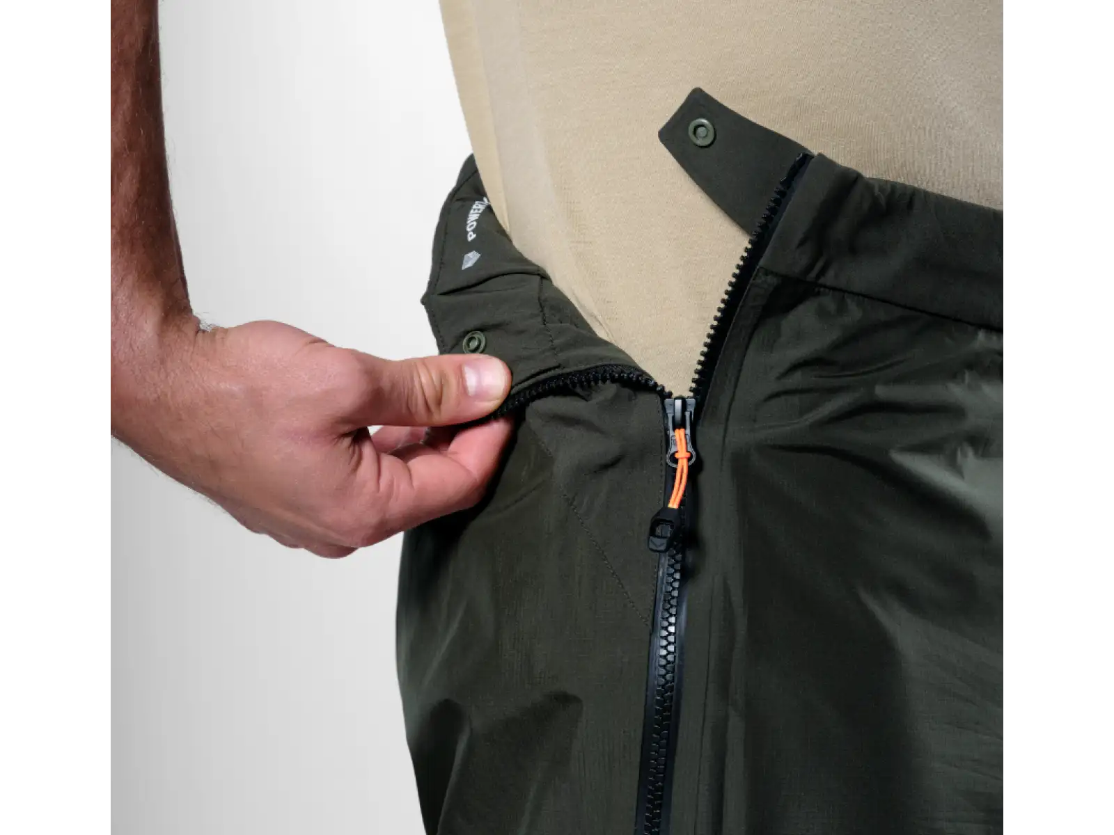 Salewa Puez PTX men's trousers dark olive